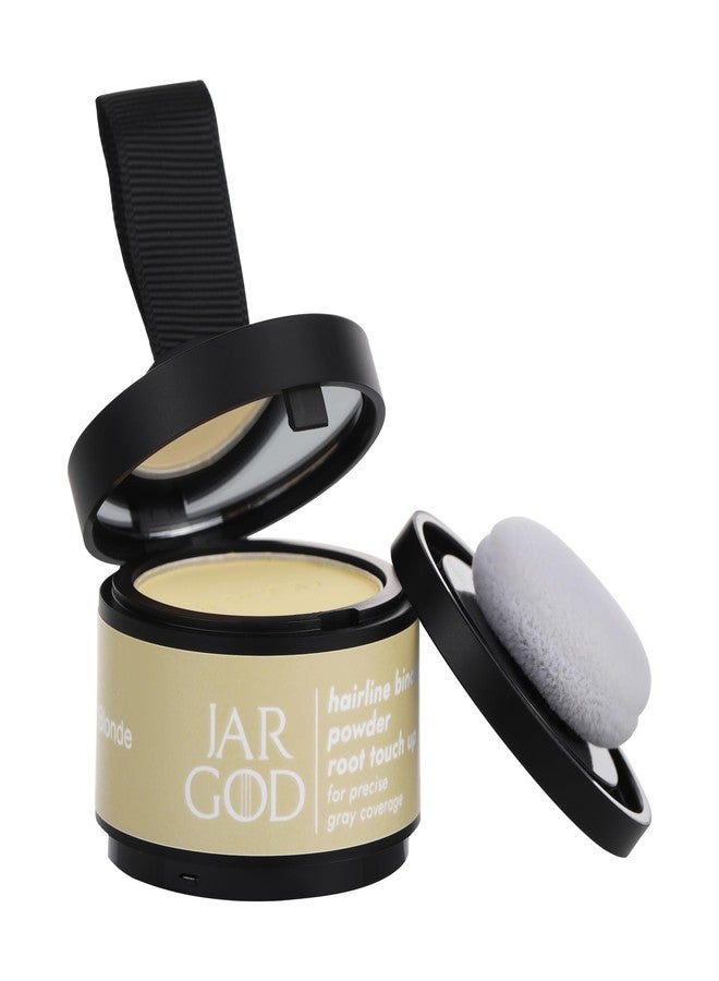 JARGOD Root touch up powder Hairline Powder for root cover up temporary root concealing powder for Women & Men, for instant gray hair cover up (Light Blonde, 0.14 Ounce (Pack of 1)) - Image 3
